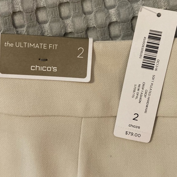 Chico’s ultimate fit cropped pants size 2 (women’s large in standard size) - Picture 6 of 6